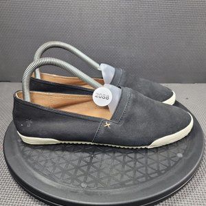 Womens Sz 7 Black & White Frye Slip On Shoes